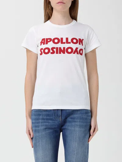 VALENTINO T-SHIRT VALENTINO WOMAN COLOR WHITE,H65235001