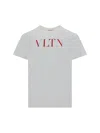 Valentino Vltn Cotton T-shirt In White