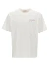 Valentino Crewneck Embroidered Graphic T-shirt In White