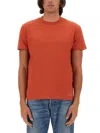 Valentino Relaxed-fit Orange Cotton T-shirt