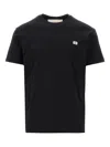 Valentino T-shirt With Signature Vlogo In Black