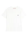 Valentino Vlogo Patch T-shirt With In White
