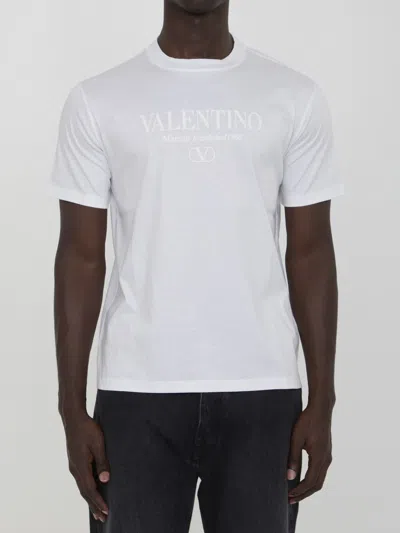 VALENTINO T-SHIRT WITH VALENTINO PRINT