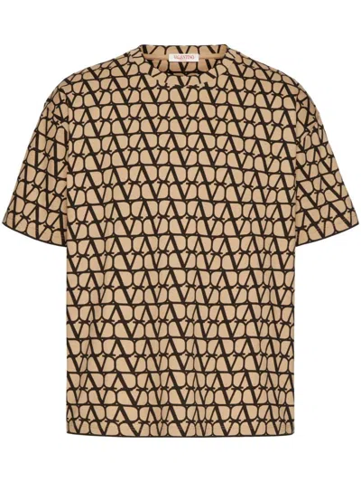 Valentino T-shirts & Tops In Brown