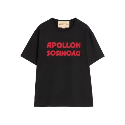 VALENTINO T SHIRTS BLACK