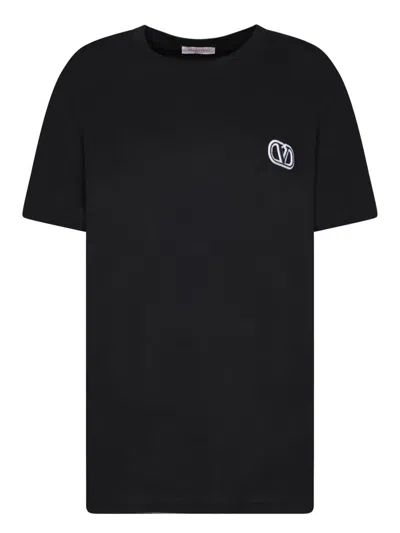 Valentino T-shirts In Black