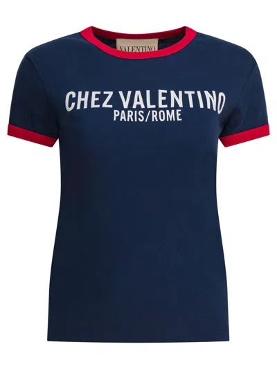 VALENTINO T-SHIRTS BLUE