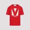 Valentino Crewneck Graphic Print T-shirt Logo