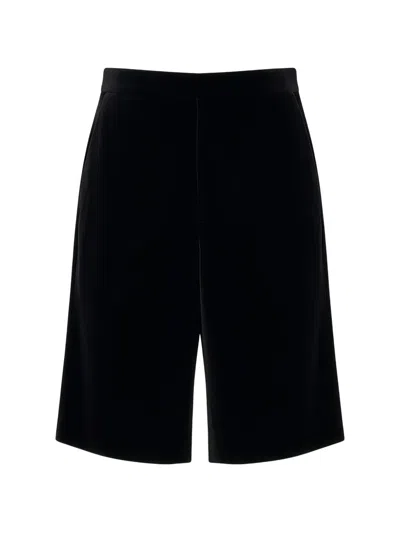 Valentino Tailored Bermuda Shorts In Black