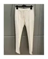 Valentino Tailored High-waisted Trousers In White