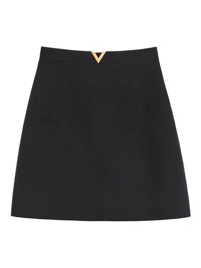 Valentino Tailored Skirt In Blue