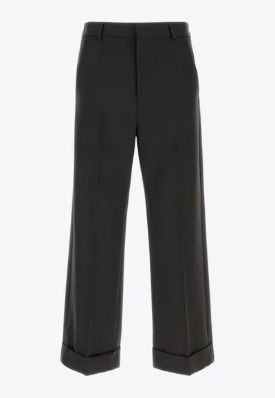 VALENTINO TAILORED STRAIGHT-LEG PANTS