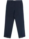 Valentino Cotton Denim Jeans In Blue