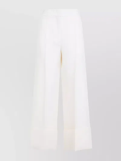 VALENTINO TAILORED TROUSERS WIDE-LEG SILHOUETTE