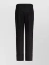 Valentino Tailored Trousers With Back Pockets And Front Pleats