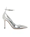 Valentino Silver Tan-go 100 Heels In White