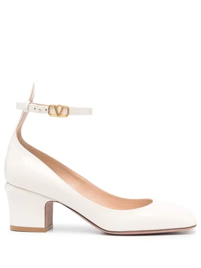 Valentino Garavani Tan-go 60mm Patent-leather Pumps In Neutrals