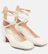 Valentino Vlogo Tan-go 60 Patent Pump In White