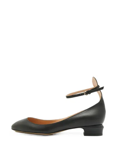 Pre-owned Valentino Garavani Tango Ankle-strap Pumps In Black