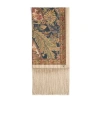 Valentino Paisley-print Silk Scarf In Nude