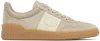Valentino Upvillage Suede Sneakers In Y6j Rock Beige/ivo-r