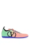 Valentino Chromathon Sneaker In Orange