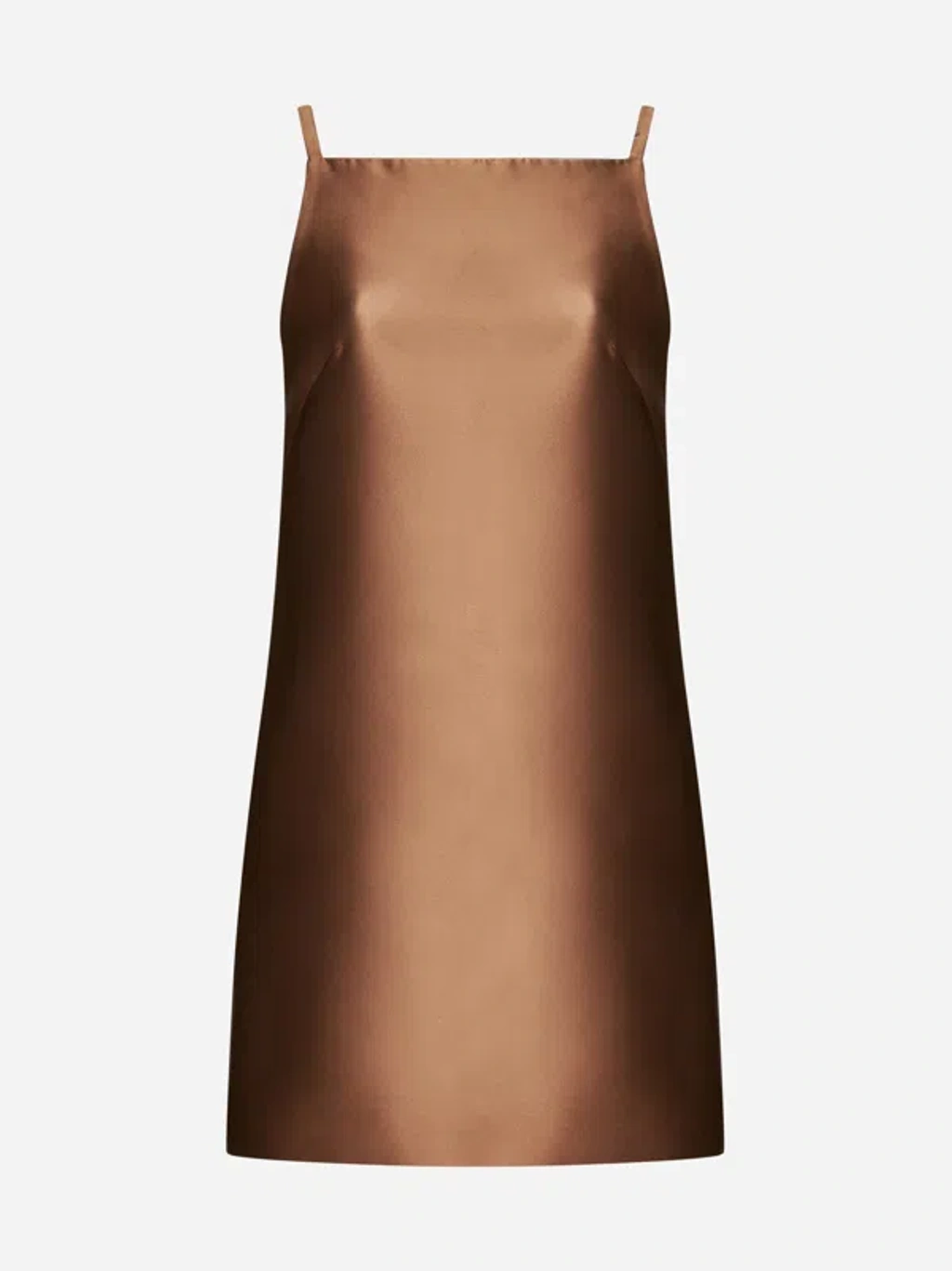 valentino brown dress Embellished wool and silk-blend mini dress - chocolate