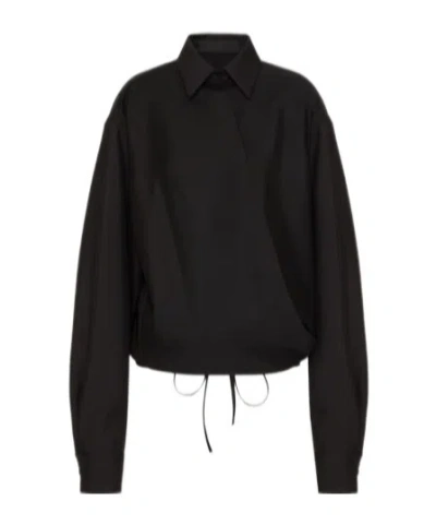 VALENTINO VALENTINO TECHNO LIGHT STRAIGHT HEM SHIRT