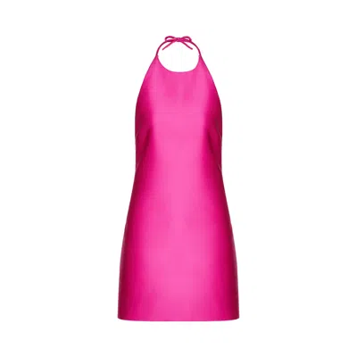 Pre-owned Valentino Techno Mini Dress 'pink' | Women's Size 38