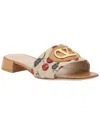 Valentino Garavani Vlogo Signature Slide Sandal In Multi