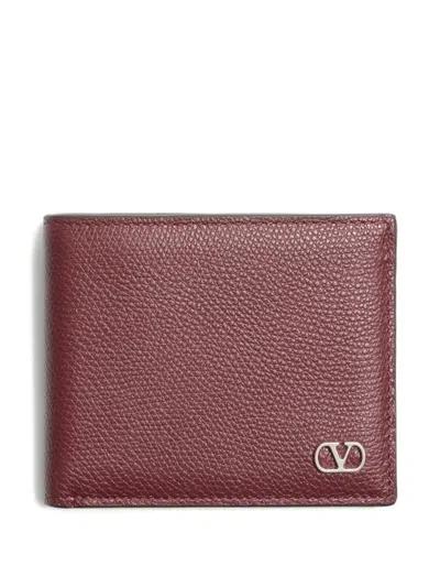 VALENTINO GARAVANI TEXTURED LEATHER WALLET