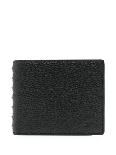 Valentino Garavani Valentino Textured Leather Wallet
