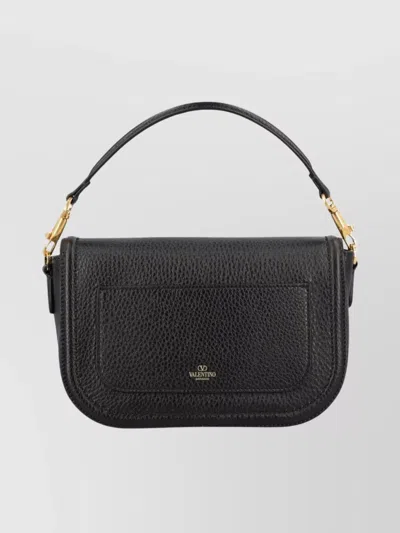 Valentino Garavani Textured Shoulder Bag Adjustable Strap