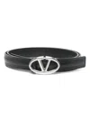 Valentino The Bold Edition Vlogo Belt In Black