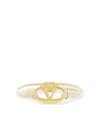 Valentino The Bold Edition Vlogo Bracelet In Gold