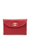 Valentino The Bold Edition Vlogo Make-up Bag In Red
