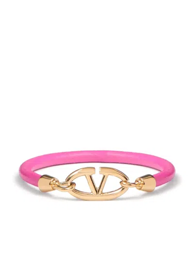 Valentino Garavani The Bold Edition Vlogo Signature Bracelet In Gold