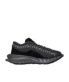 Valentino The Logo Is Tied With Low-top Casual Sneakers In Black