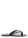 Valentino Garavani Black Cp Leather Sneakers In Black
