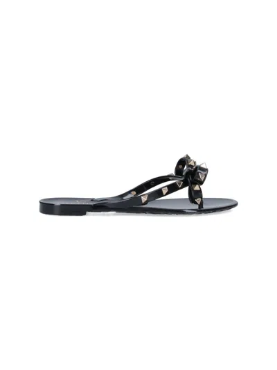 VALENTINO GARAVANI THONG SANDALS ROCKSTUD