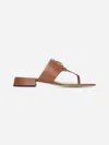 Valentino Vlogo Plaque Square Open Toe Slides