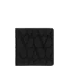 Valentino Toile Iconographe All-over Patterned Wallet In Black