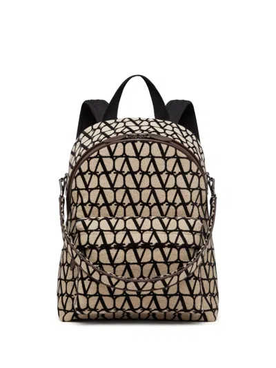 VALENTINO GARAVANI TOILE ICONOGRAPHE BACKPACK