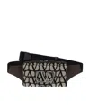 Valentino Toile Iconographe Belt Bag In Black