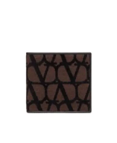 VALENTINO GARAVANI VALENTINO TOILE ICONOGRAPHE WALLET