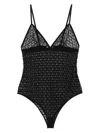 Valentino Toile-iconographe Bodysuit In Black