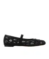 Valentino Flats In Black