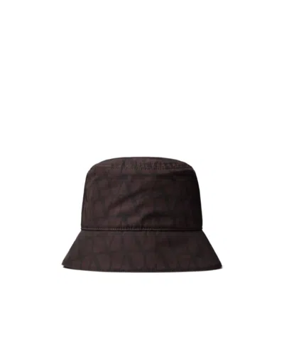 Valentino Garavani Toile Iconographe Bucket Hat In Black
