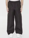 Valentino Toile Iconographe Print Track Pants In Black