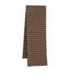 Valentino Women's Toile Iconographe Wool And Cashmere Scarf In Brown